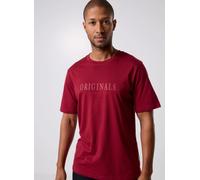 Jack & Jones - Jorfrederiksberg Tee Ss Crew Neck Noos Rosso - Abbigliamento L Rosso