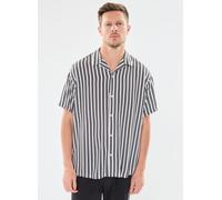 JACK & JONES Jorluke Aruba Resort-Maglietta SS Camicia a Maniche Corte, Bianco Brillante/Strisce: Strisce, M Uomo