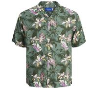 Jack & Jones Jorluke Tampa Aop Manica Corta Stampa Camicia per Uomo, 1XL-6XL