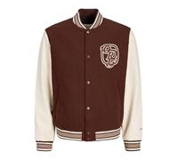 JACK & JONES Jormeadows College Bomber Jacket SN, Mogano Profondo, M Uomo