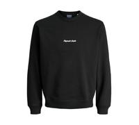 JACK & JONES Jornorrebro EMB Sweat Crew Noos, Nero, M