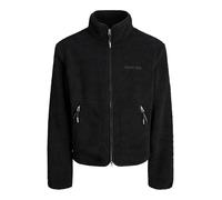 JACK & JONES Jornorrebro Teddy Jacket Pls, Nero, 4X_L, Nero, 4x_l