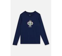 Jack & Jones - Jorskull Nature Tee Ls Crew Neck Sn Jnr Blu - Abbigliamento 14A Blu