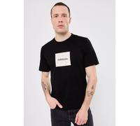 Jack & Jones - JORSPLIT AOP BRANDING TEE SS CREW NECK Nero - Abbigliamento M Nero