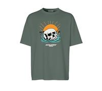 JACK & JONES JORTAMPA Tee SS Crew Neck 2 Fst, Laurel Wreath, L