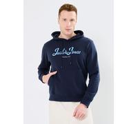 Jack & Jones - JORTIME SWEAT HOOD BMUAU24 Blu - Abbigliamento S Blu