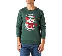 Jack & Jones Felpa Senza Cappuccio Uomo Jortoon Jack & Jones 23149 Verde Taglia