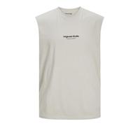JACK & JONES Jorvesterbro Sleeveless Tee SN Canotta, Moonbeam, S Uomo