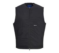 JACK & JONES Jorvesterbro SN-Scaldacollo Isolante Gilet, Nero, S Uomo
