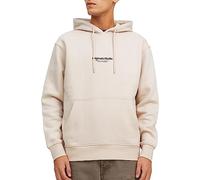 Jack & Jones Jorvesterbro Sweat Hood Noos Felpa con Cappuccio, Raggio di Luna, L Uomo