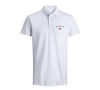 JACK&JONES JPRBLAALFIE - Polo SS, Bianco, M