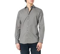 JACK & JONES Jprblablackpool-Maglietta Elasticizzata LS Ss24 SN Camicia, Travertina/AOP: Slim Fit, M Uomo
