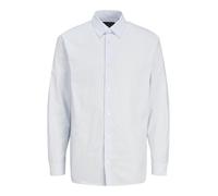JACK & JONES Camicia 'JPRBlabushwick Stanley' blu chiaro / bianco, Taglia S