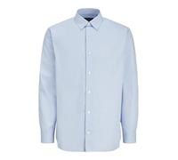 JACK & JONES Jprblabushwick Stanley - Maglietta L/S SN Camicia Casual Uomo (Pacco da 1)
