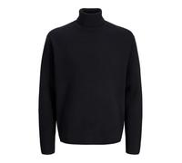 JACK & JONES Jprblamilano Stitch Knit Roll Neck, Nero, S