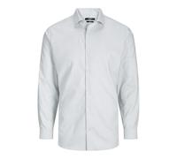 JACK & JONES Jprblaparker-Maglietta L/S Noos Camicia a Maniche Lunghe, Iceberg Green/Fit: Slim Fit, S Uomo