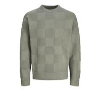 Jack&Jones JPRBLAPEETO - Maglia con Scollo Rotondo, Agave Green, S
