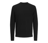 Jack&Jones maglia uomo girocollo trama rombi nero L