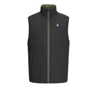JACK&JONES Jprblubrook Gilet Reversibile, Nero, M Uomo