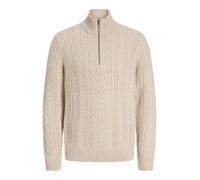 JACK & JONES Jprblusean Knit Cable Half Zip SN Jprblusean - Cavo a Mezza Zip SN Uomo (Pacco da 1)