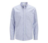 JACK & JONES Camicia 'JPRBLUBrook' sabbia / blu chiaro / bianco Uomo JACK & JONES L sabbia / blu chiaro / bianco