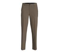 JACK & JONES Jprbushwick Harry-Pantaloni Eleganti, Greige/Checks: Slim Fit, 56 Uomo