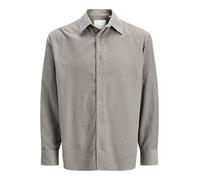 JACK & JONES Jprccascot Corduroy L/S Shirt, Flanella Grigia, M Uomo