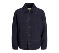 Jack & Jones Jprcccarter - Giacca Corta da Uomo, Dark Navy/Checks: Check, M