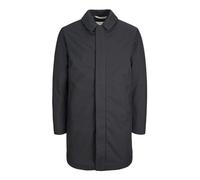 JACK & JONES Jprccclement Mac Coat Cappotto, Nero, L Uomo