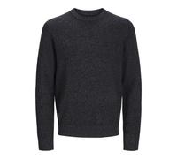 JACK & JONES Jprcclambswool Knit Crew Neck SN, Nero, M