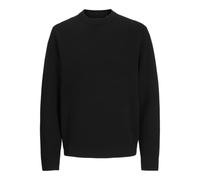 JACK & JONES Jprccmilano Stitch Knit Crew Neck SN, Nero, L