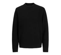 JACK & JONES Jprccmilano Stitch Knit Crew Neck SN, Nero, S