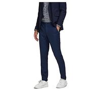 JACK & JONES Jprfranco Trouser Noos Tuxedo, Pantaloni da Uomo, Blu Scuro, 50 EU, Navy Scuro, 56