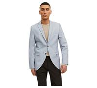 Jack & Jones JPRSOLARIS Blazer Noos - Giacca da Uomo, Colore: Blu Cashmere e Fit: Super Slim Fit, Taglia 52, Cashmere Blue/Fit: Super Slim Fit, 58
