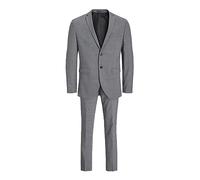 JACK & JONES Jprsolaris Suit Noos Giacche, Grigio Chiaro mélange/vestibilità: Super Sottile, 62 Uomo
