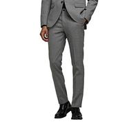 JACK & JONES Jprsolaris Trouser Noos, Pantaloni eleganti Uomo, Chiaro Grigio Melange, 42