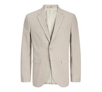 JACK & JONES Jprstan Seersucker Blazer da Uomo, Rivestimento Argento., 58