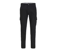 Jack & Jones Jpstace Jjtucker AMA Noos - Pantaloni Cargo da Uomo, Nero, 32W x 32L