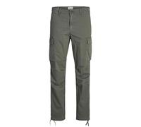 JACK & JONES Jpstace Jjtucker Cargo AMA Noos Pantaloni, Agave Green, 32W x 34L Uomo