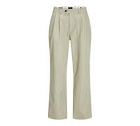 JACK & JONES Jpstbill Peyton Wide Pleated Chino da Uomo, Abbey Stone, 32W x 36L