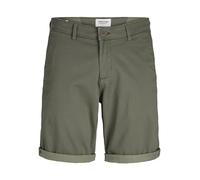 JACK & JONES Jpstbowie-Pantaloncini da Sci Sa con Stampa SN Chino, Olive Night, M Uomo
