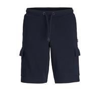 JACK & JONES Jpstbradley Sweat Cargo GMS Jnr Shorts, Blazer Blu Marine, 164 cm