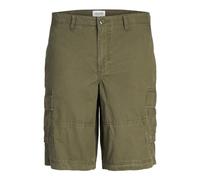 Jack & Jones Bermuda Cargo Olive Night da Uomo S Green