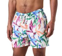 JACK & JONES Jpstfiji Jjswim AOP Originals Ly Costume a Pantaloncino, Crema di Burro, M Uomo