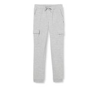 JACK&JONES JPSTGORDON JJBRADLEY Sweat Cargo Pan Jnr, Pantaloni Sportivi Bambino, Light Grey Melange,