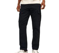Jack & Jones Jpstkane Jjbarkley Cargo Pant Noos Pls Pantaloni Uomo, Nero, 44W / 30L
