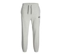 JACK & JONES Jpstkane Jjjosh Sweat Pants GMS Noos Pantaloni da Jogging, Melange Bianco, XL Uomo