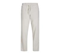 Jack & Jones Kane Summer Linen Blend Joggers Bianco M Uomo