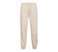JACK & JONES Jpstkane Troy Cuffed Jogger Noos, Raggio di Luna, M