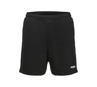 JACK & JONES Jpstkarl Union Sweat Shorts LNG SN, Nero, XL